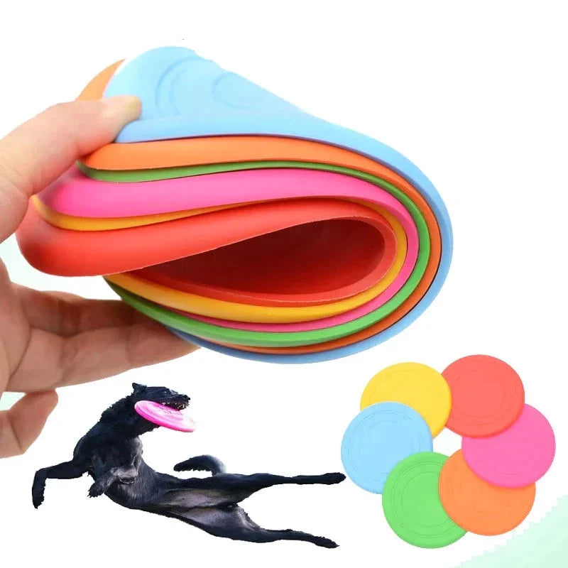 Disco de silicone - brinquedo para pet - A&A Variedades