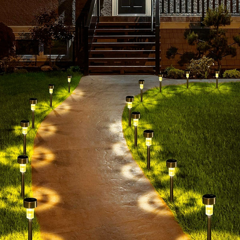 Lâmpada LED Solar À Prova D'água Para Jardim - A&A Variedades