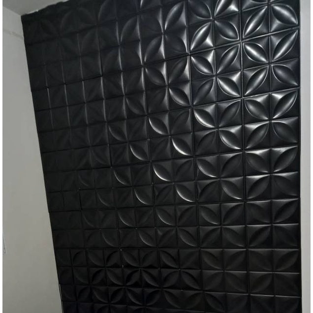 Kit 40 Placas PVC 3d Revestimento De Parede Decorativa 25 cm